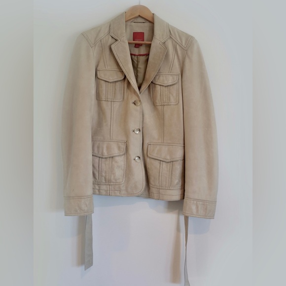 ESPRIT’ Leather Jacket - Picture 2 of 12